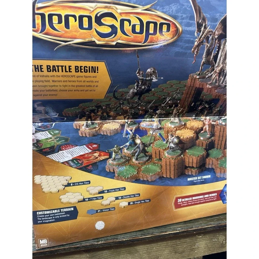 New Unopened Hasbro 41712 Heroscape Rise of the Valkyrie Master Set